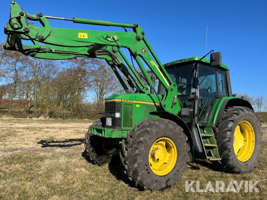 Traktor John Deere 6600 med frontlæser 683 - Трактор: слика 2 Traktor John Deere 6600 med frontlæser 683 - Трактор: слика 2