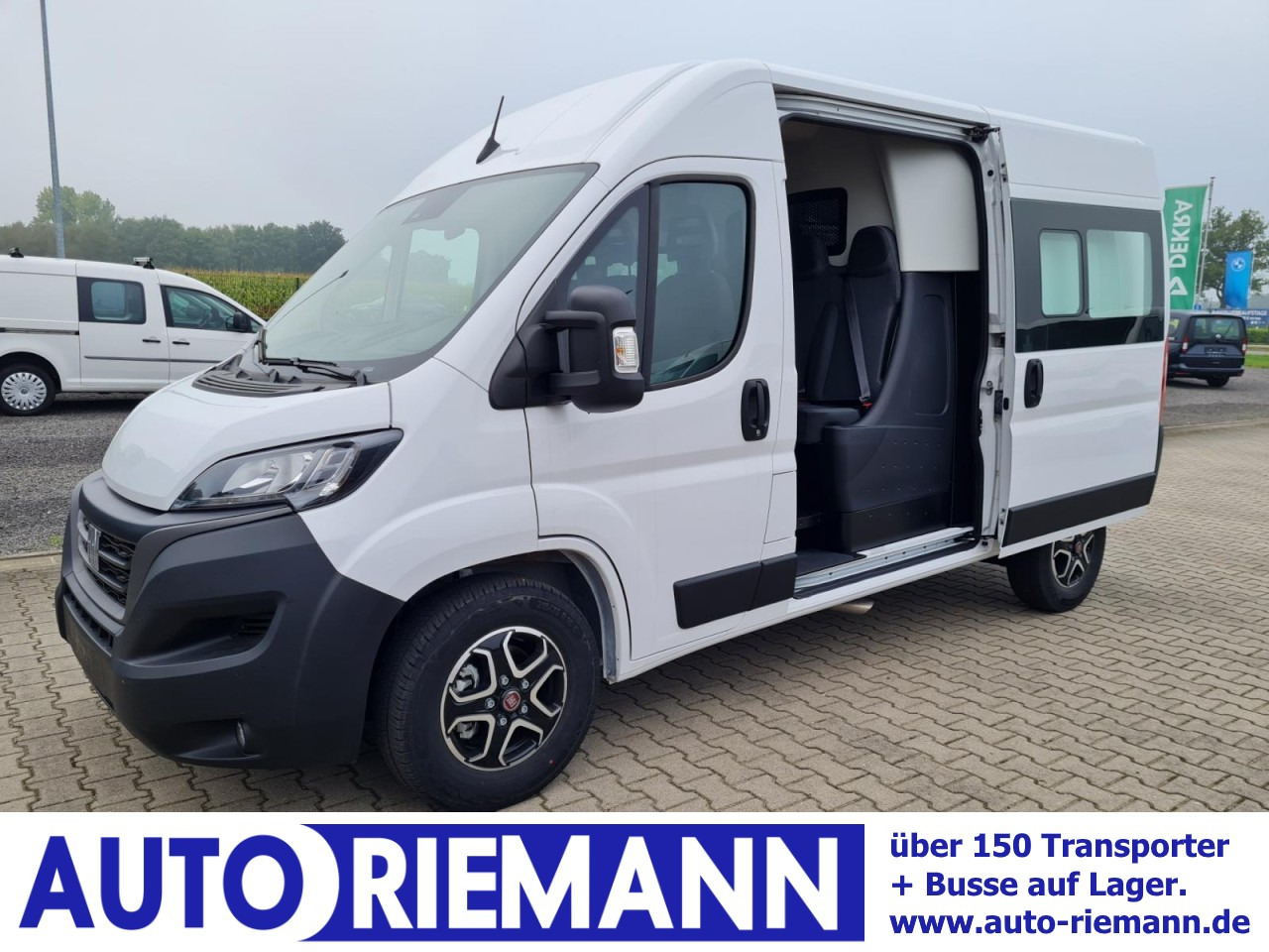 Fiat Ducato 35 Kasten Doka 7-Sitze 2x Schiebetür Maxi L2H2 - Товарно комбе, Комби со двојна кабина: слика 1 Fiat Ducato 35 Kasten Doka 7-Sitze 2x Schiebetür Maxi L2H2 - Товарно комбе, Комби со двојна кабина: слика 1