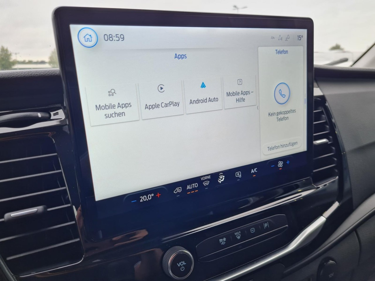 Товарно комбе, Комби со двојна кабина Ford Transit 3,5t Kasten Doka TDCi L3 Trend AHK Kamera: слика 15