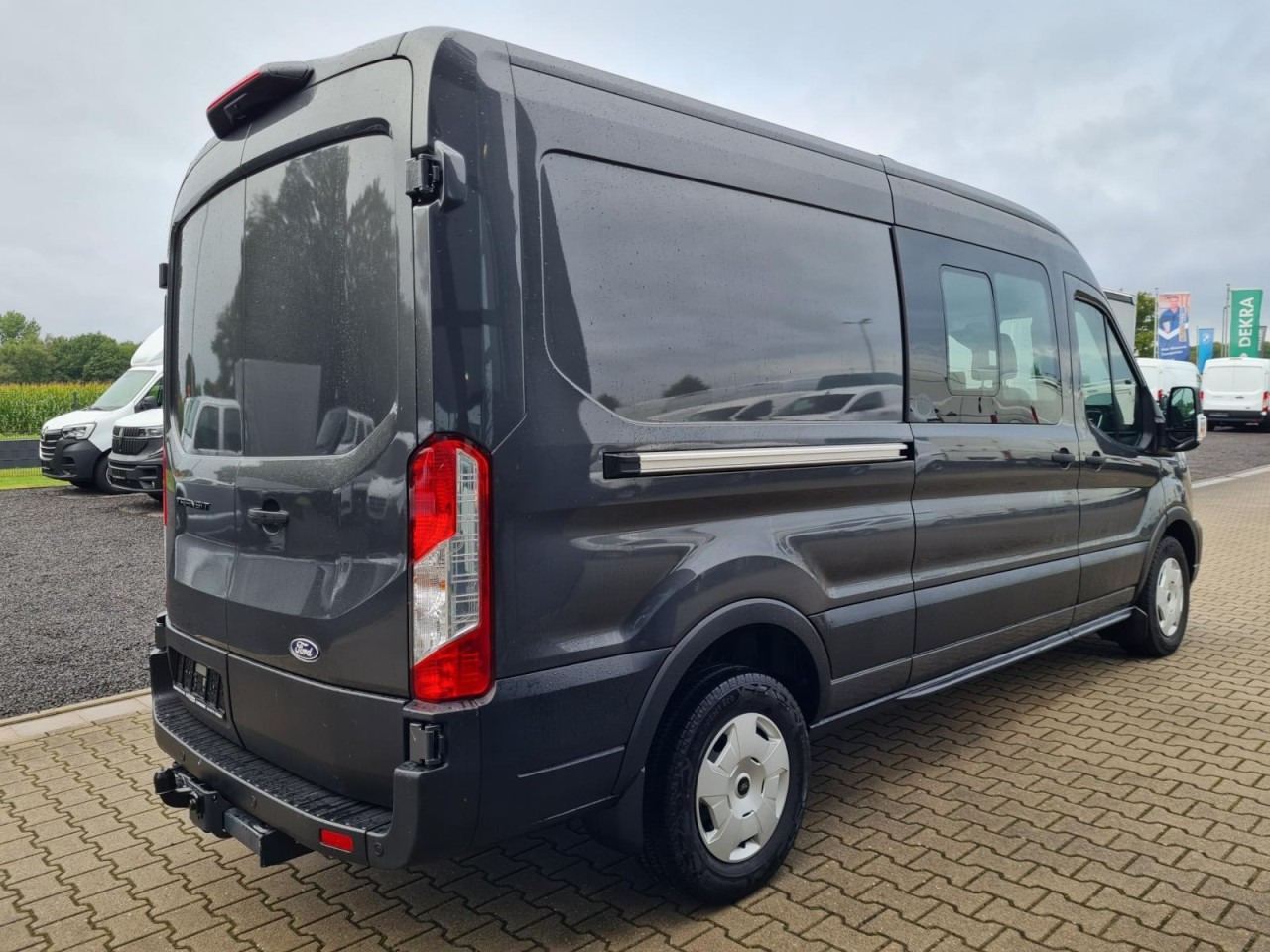 Ford Transit 3,5t Kasten Doka TDCi L3 Trend AHK Kamera - Товарно комбе, Комби со двојна кабина: слика 5 Ford Transit 3,5t Kasten Doka TDCi L3 Trend AHK Kamera - Товарно комбе, Комби со двојна кабина: слика 5