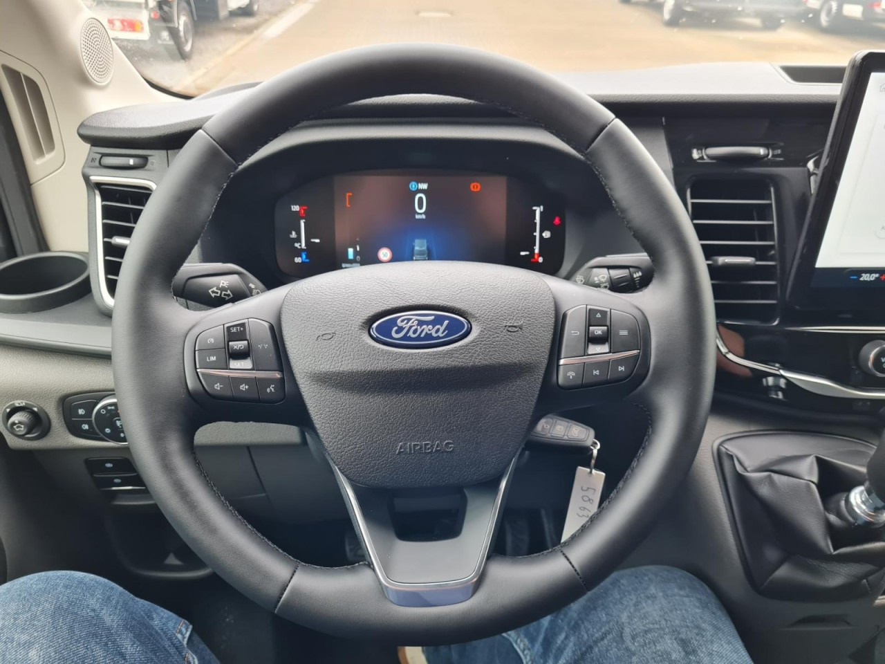 Товарно комбе, Комби со двојна кабина Ford Transit 3,5t Kasten Doka TDCi L3 Trend AHK Kamera: слика 10