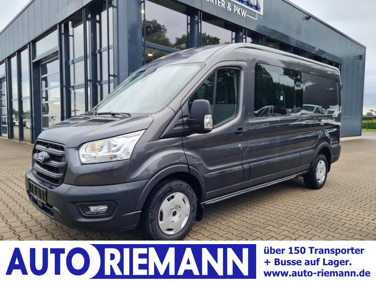 Ford Transit 3,5t Kasten Doka TDCi L3 Trend AHK Kamera - Товарно комбе, Комби со двојна кабина: слика 1 Ford Transit 3,5t Kasten Doka TDCi L3 Trend AHK Kamera - Товарно комбе, Комби со двојна кабина: слика 1