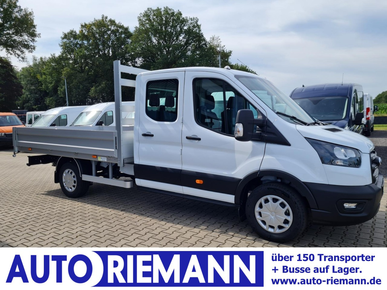 Ford Transit 350 Doka L3 L4 Trend RWD AHK KLIMA TEMPOMAT - Комбе со отворен сандак, Комби со двојна кабина: слика 1 Ford Transit 350 Doka L3 L4 Trend RWD AHK KLIMA TEMPOMAT - Комбе со отворен сандак, Комби со двојна кабина: слика 1