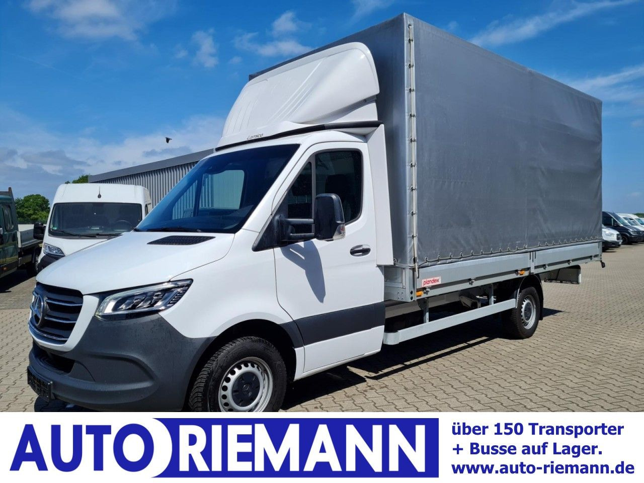 Mercedes-Benz Sprinter 317 Pritsche Plane 10 Pal. RWD LED - Комбе со церада: слика 1 Mercedes-Benz Sprinter 317 Pritsche Plane 10 Pal. RWD LED - Комбе со церада: слика 1