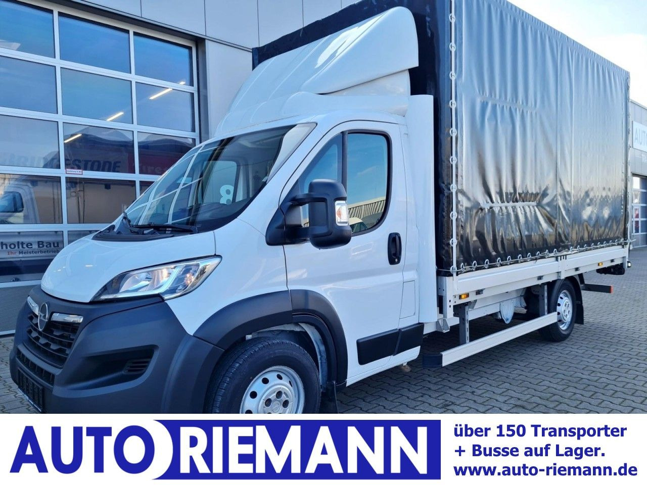 Opel Movano Pritsche Schiebe Plane LBW LUFTFEDER TEMP - Комбе со церада: слика 1 Opel Movano Pritsche Schiebe Plane LBW LUFTFEDER TEMP - Комбе со церада: слика 1