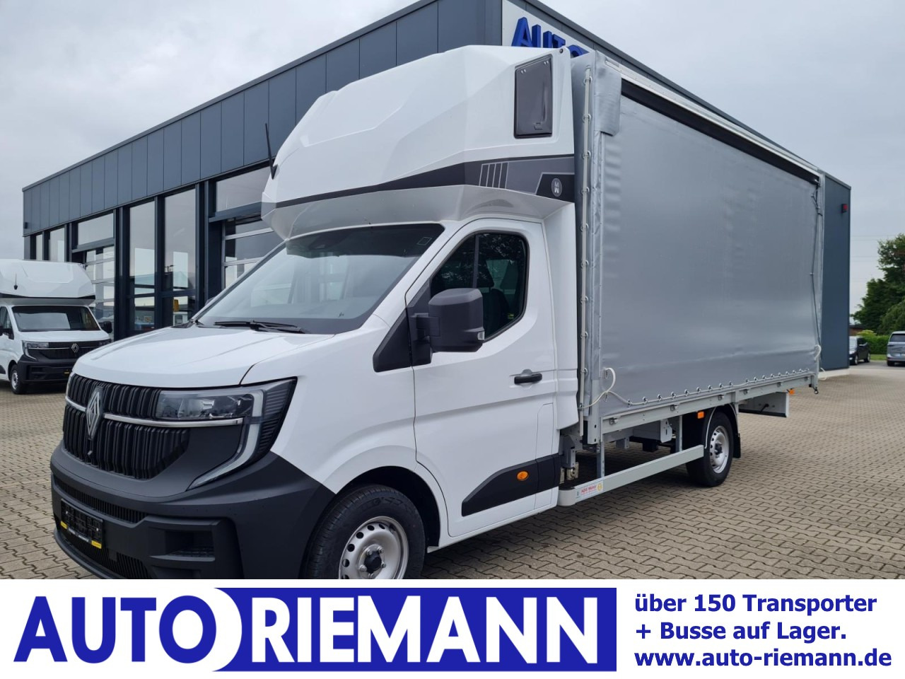 Renault Master 35 Pritsche Schiebe Plane Schlafkab 10 PAL LUFTFEDER - Комбе со церада: слика 1 Renault Master 35 Pritsche Schiebe Plane Schlafkab 10 PAL LUFTFEDER - Комбе со церада: слика 1