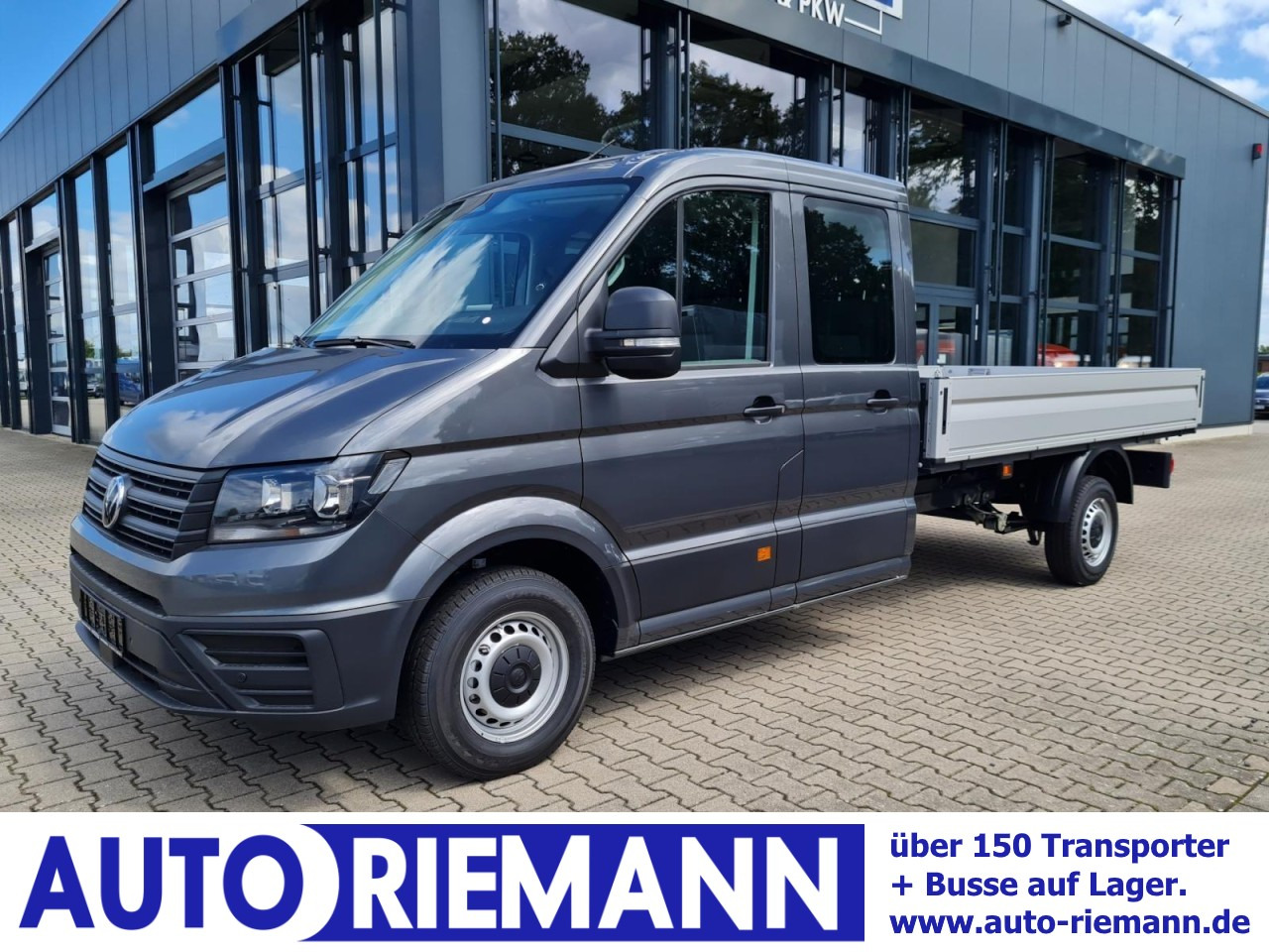 Volkswagen Crafter 35 DOKA 7-Sitze Maxi L4 KLIMA TEMPOMAT - Комбе со отворен сандак, Комби со двојна кабина: слика 1 Volkswagen Crafter 35 DOKA 7-Sitze Maxi L4 KLIMA TEMPOMAT - Комбе со отворен сандак, Комби со двојна кабина: слика 1