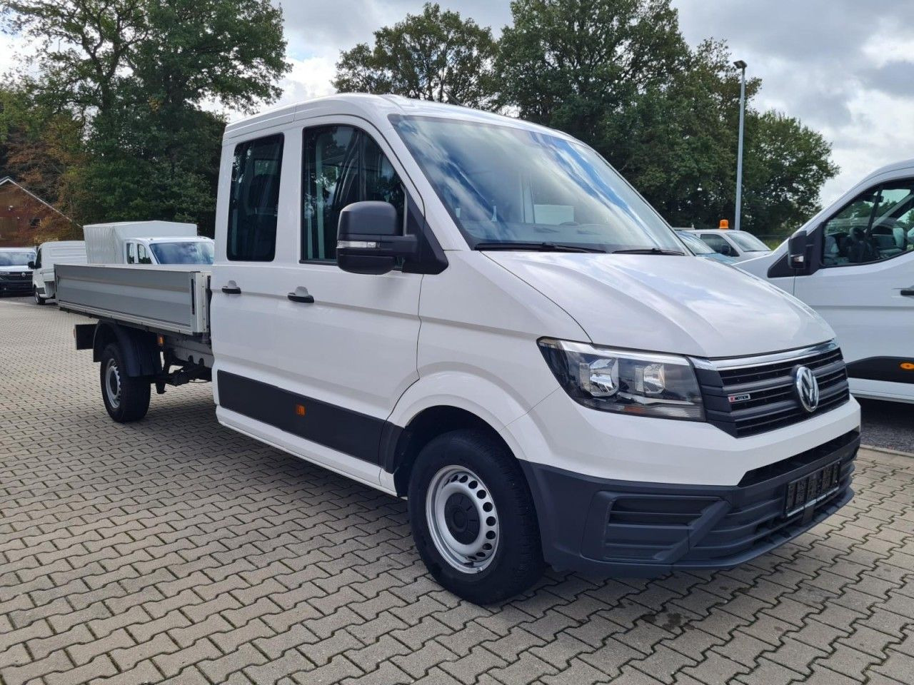 Volkswagen Crafter 35 Doka TDI Pritsche L4 4Motion - Комбе со отворен сандак, Комби со двојна кабина: слика 3 Volkswagen Crafter 35 Doka TDI Pritsche L4 4Motion - Комбе со отворен сандак, Комби со двојна кабина: слика 3