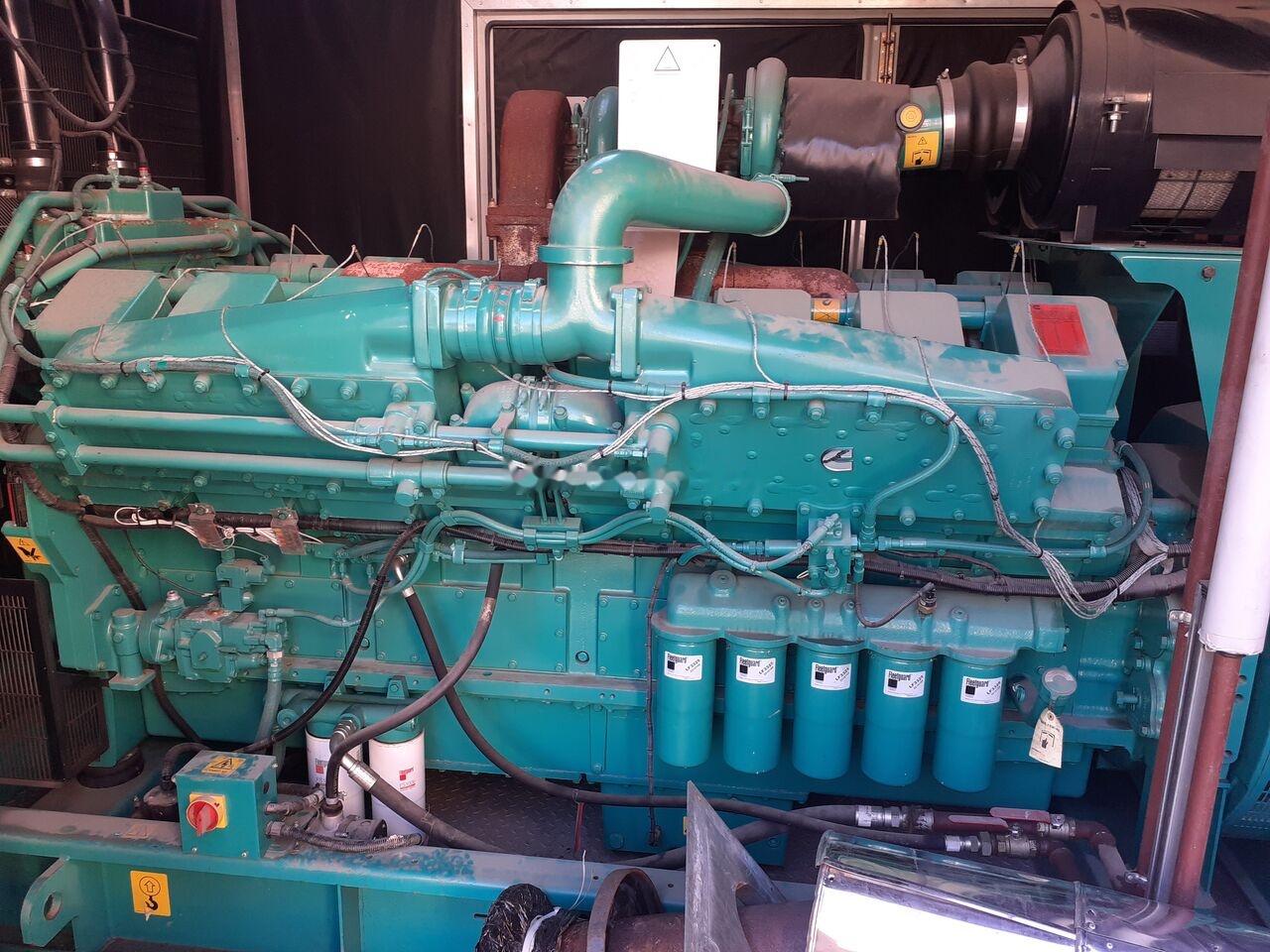 Нов Генераторска поставка MAN MAN Generator Set Stamford 640 KW 800 KVA Diesel, 2017 Model, 931 HP, 8000 kg, Low Hours, For Sale in Poland: слика 48