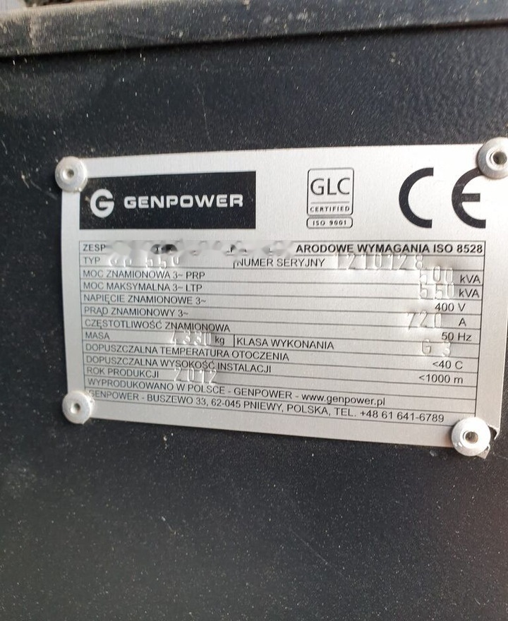Нов Генераторска поставка MAN MAN Generator Set Stamford 640 KW 800 KVA Diesel, 2017 Model, 931 HP, 8000 kg, Low Hours, For Sale in Poland: слика 35