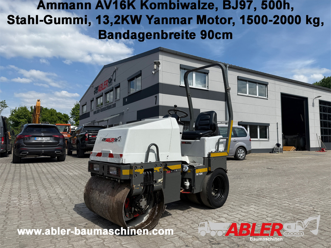 Ammann AV16K Kombiwalze - Ваљак: слика 1 Ammann AV16K Kombiwalze - Ваљак: слика 1