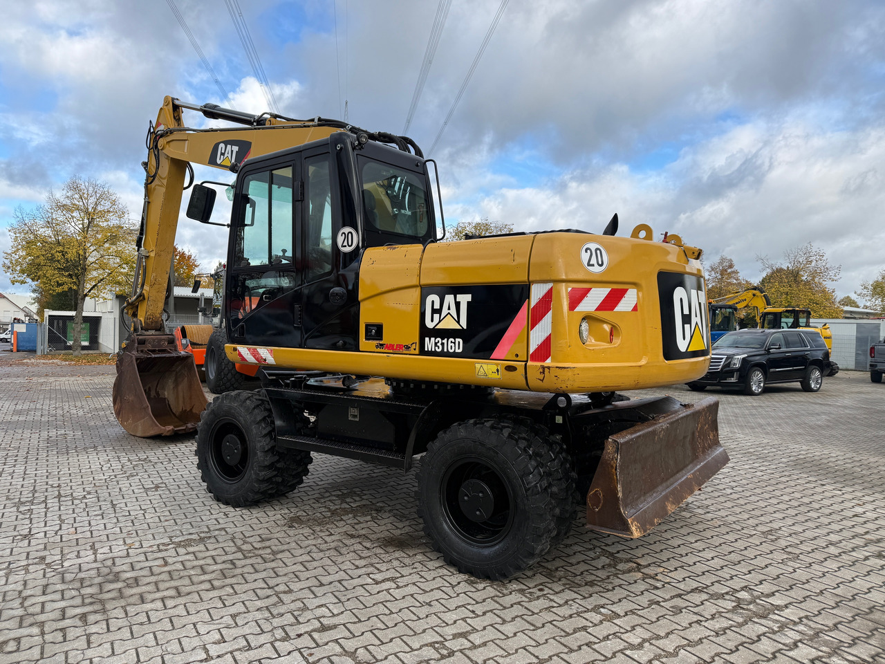 CATERPILLAR M316D Mobilbagger OQ 70/55 Klima - Багер: слика 5 CATERPILLAR M316D Mobilbagger OQ 70/55 Klima - Багер: слика 5