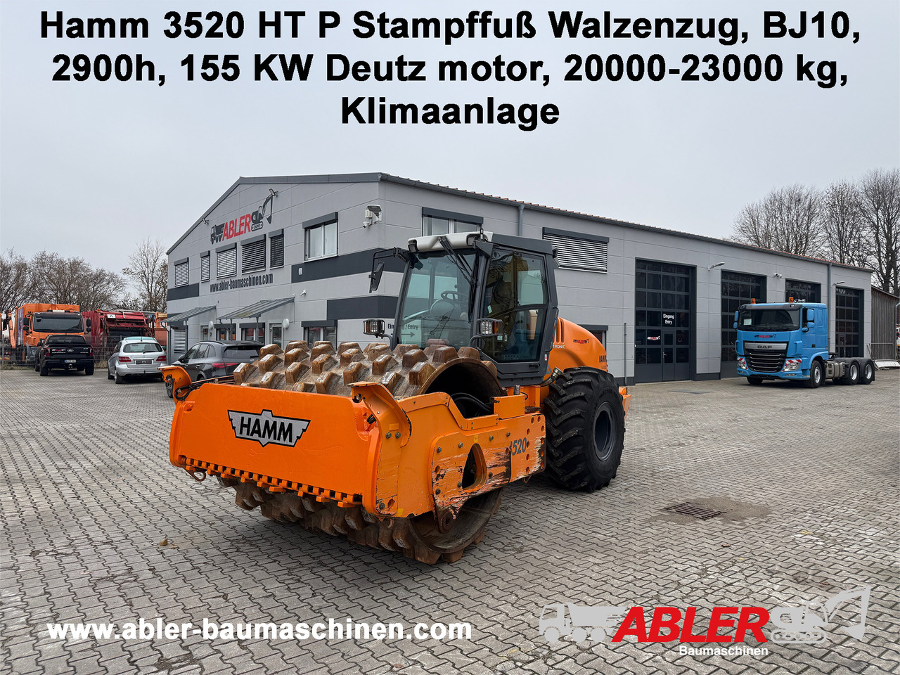HAMM 3520 HT P Stampffuß Walzenzug Klima - Компактор: слика 1 HAMM 3520 HT P Stampffuß Walzenzug Klima - Компактор: слика 1