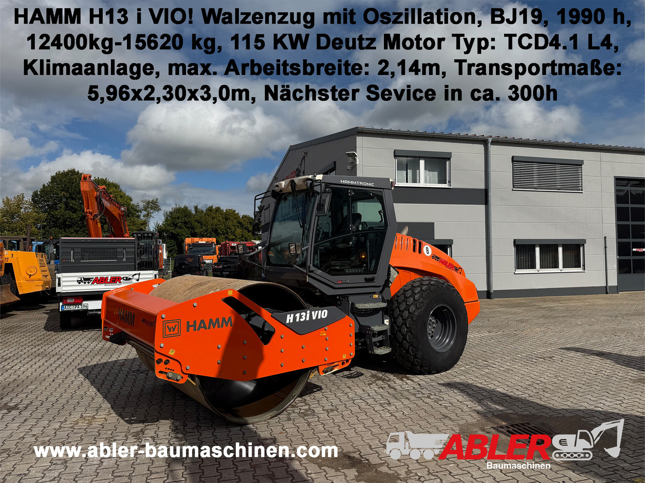 Hamm H13i VIO Oszillation Walzenzug TOP - Компактор: слика 1 Hamm H13i VIO Oszillation Walzenzug TOP - Компактор: слика 1