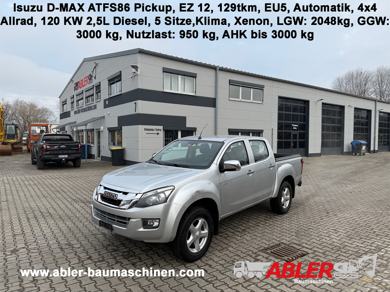 Isuzu DMAX 2,5 Pickup Automatik - Пикап: слика 1 Isuzu DMAX 2,5 Pickup Automatik - Пикап: слика 1
