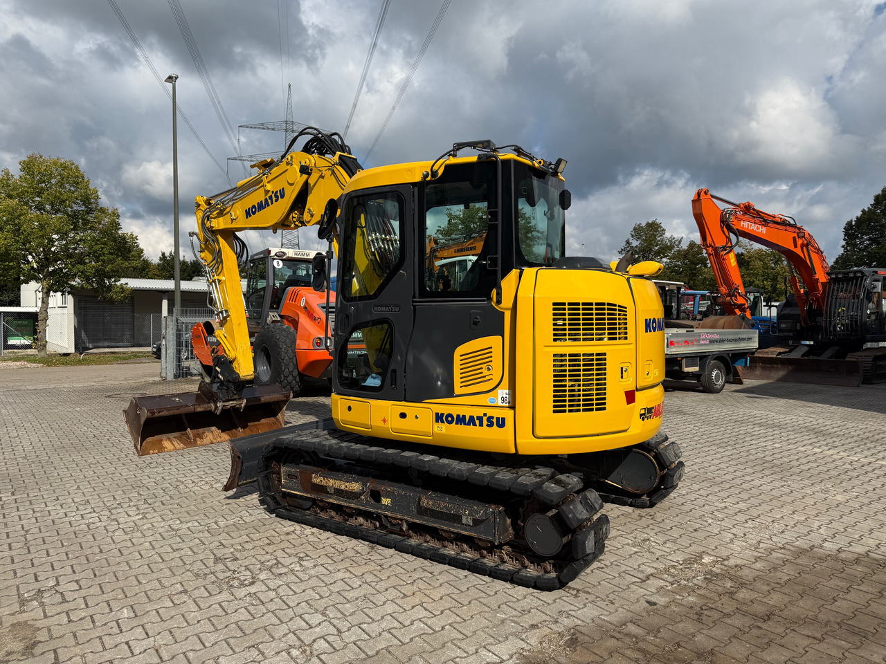 Komatsu PC88 MR-11E0 Kompaktbagger Verstellausleger Powertilt - Багер: слика 3 Komatsu PC88 MR-11E0 Kompaktbagger Verstellausleger Powertilt - Багер: слика 3