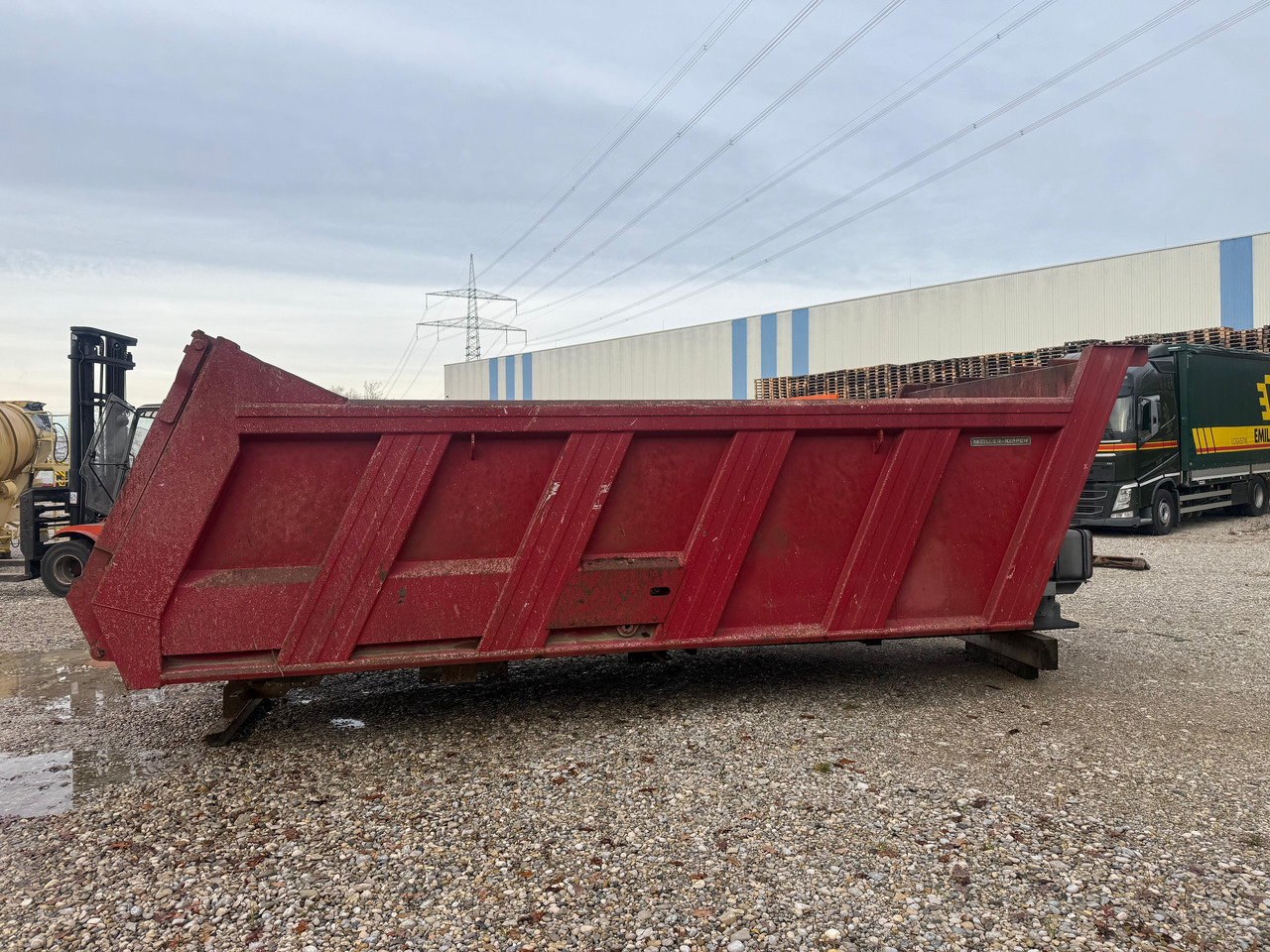 Meiller Kipperaufbau 18m3 mit Rahmen und Zylinder - Киперски сандак: слика 3 Meiller Kipperaufbau 18m3 mit Rahmen und Zylinder - Киперски сандак: слика 3