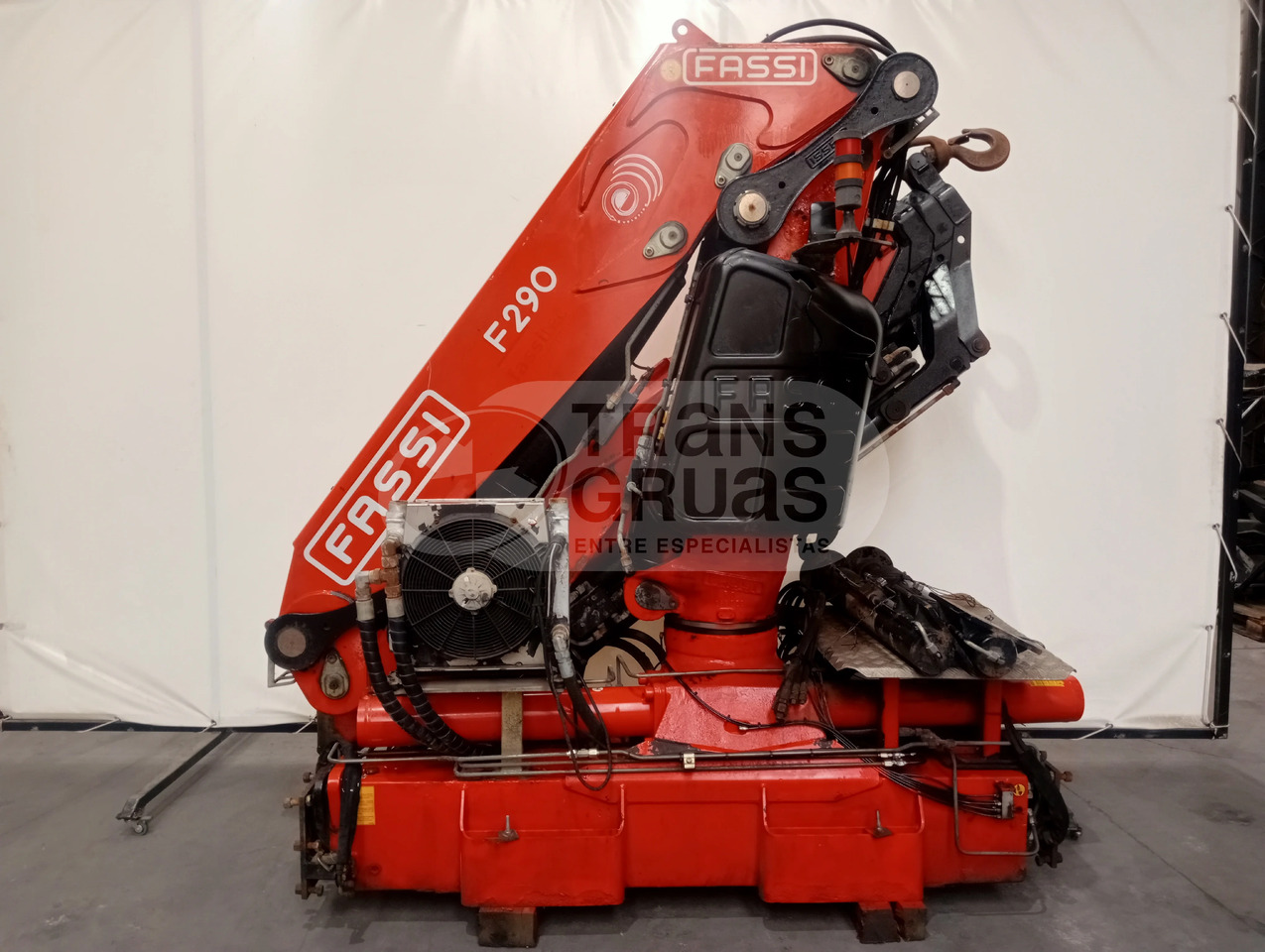Grúa Fassi F290A.24 - Кран за натоварување за Камион: слика 2 Grúa Fassi F290A.24 - Кран за натоварување за Камион: слика 2