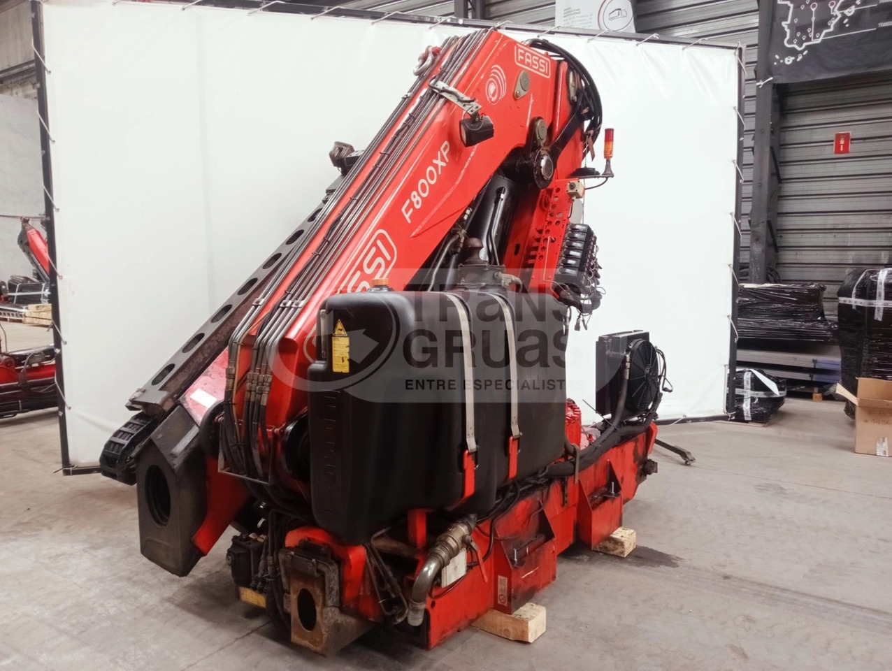 Grúa Fassi F800BXP.26 - Кран за натоварување за Камион: слика 2 Grúa Fassi F800BXP.26 - Кран за натоварување за Камион: слика 2