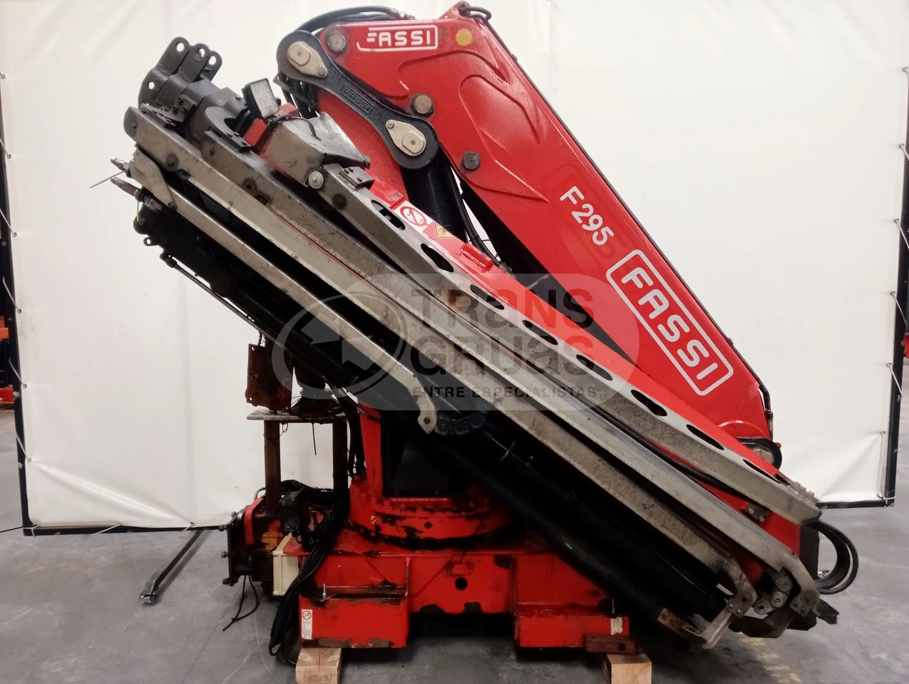 Grúa hidráulica Fassi F295RA.2.25 E-DYNAMIC - Кран за натоварување: слика 1 Grúa hidráulica Fassi F295RA.2.25 E-DYNAMIC - Кран за натоварување: слика 1