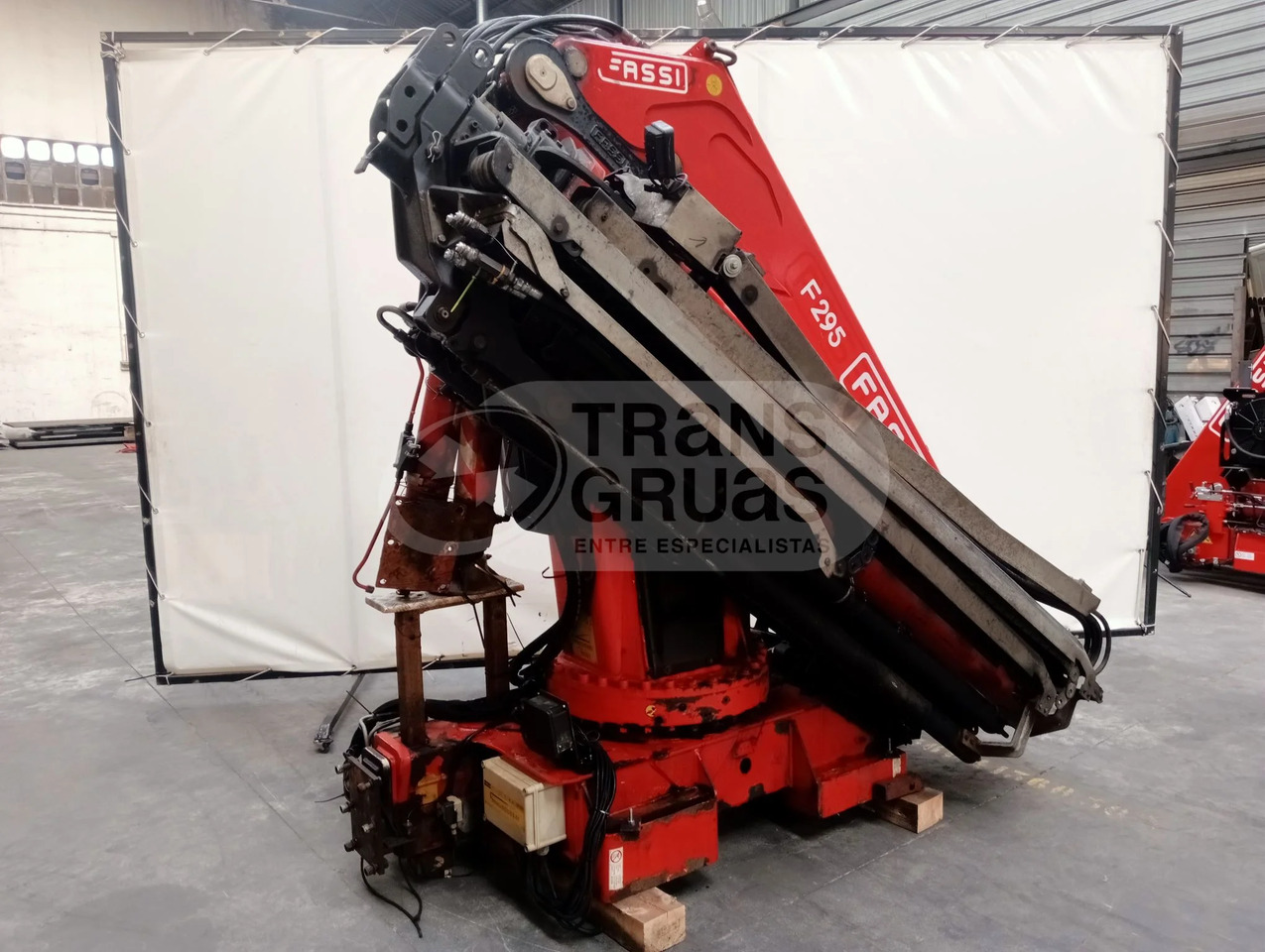Grúa hidráulica Fassi F295RA.2.25 E-DYNAMIC - Кран за натоварување: слика 3 Grúa hidráulica Fassi F295RA.2.25 E-DYNAMIC - Кран за натоварување: слика 3