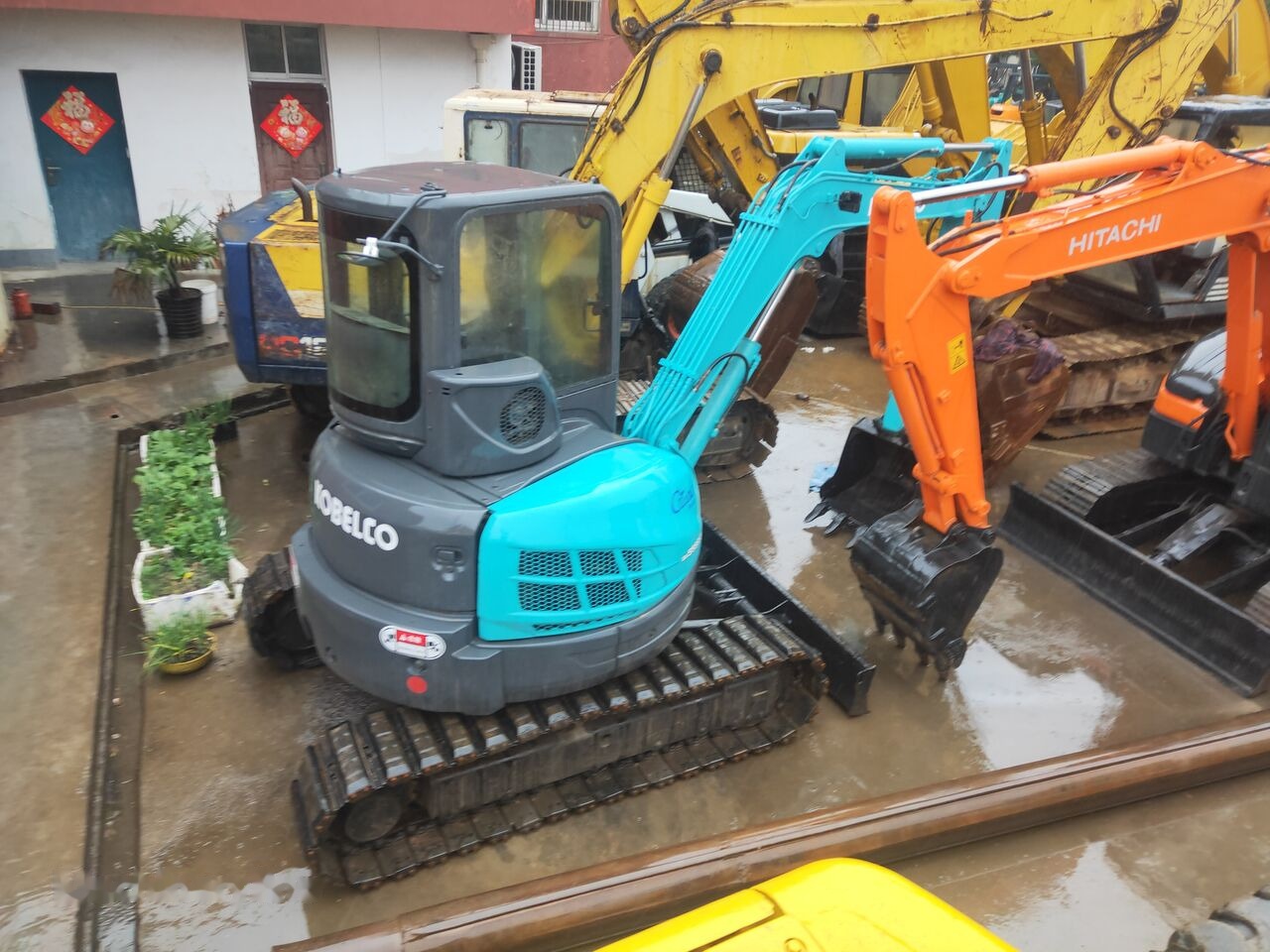 Мини багер Kobelco SK55SR-5: слика 6