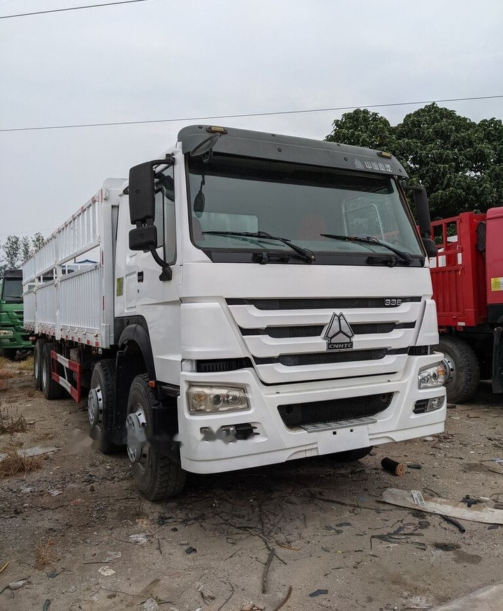 Sinotruk HOWO 8*4 Fence Truck - Камион со платформа: слика 1 Sinotruk HOWO 8*4 Fence Truck - Камион со платформа: слика 1