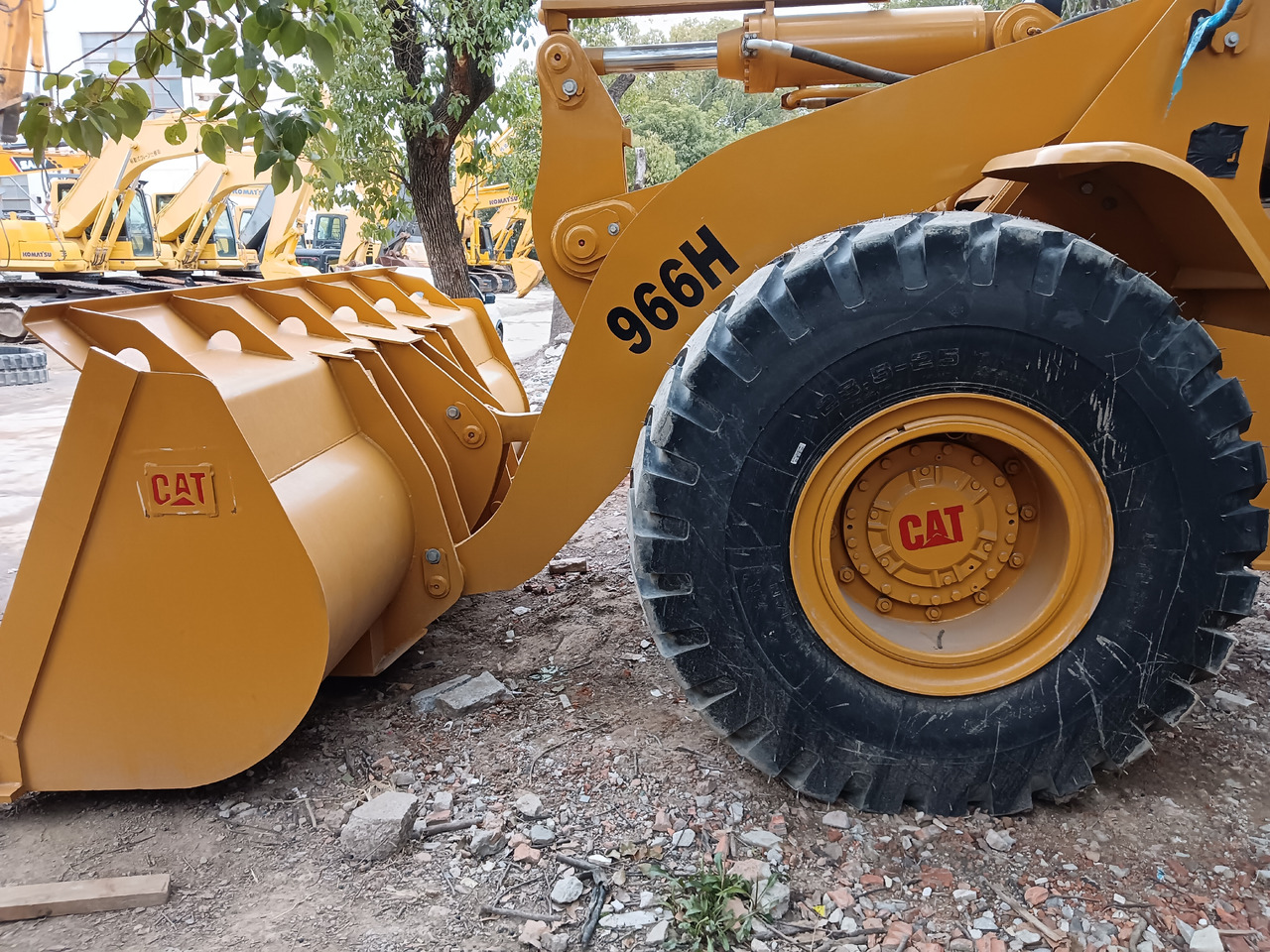 Натоварувач на тркала CATERPILLAR 966H CAT 966 H 950H 950GC: слика 10