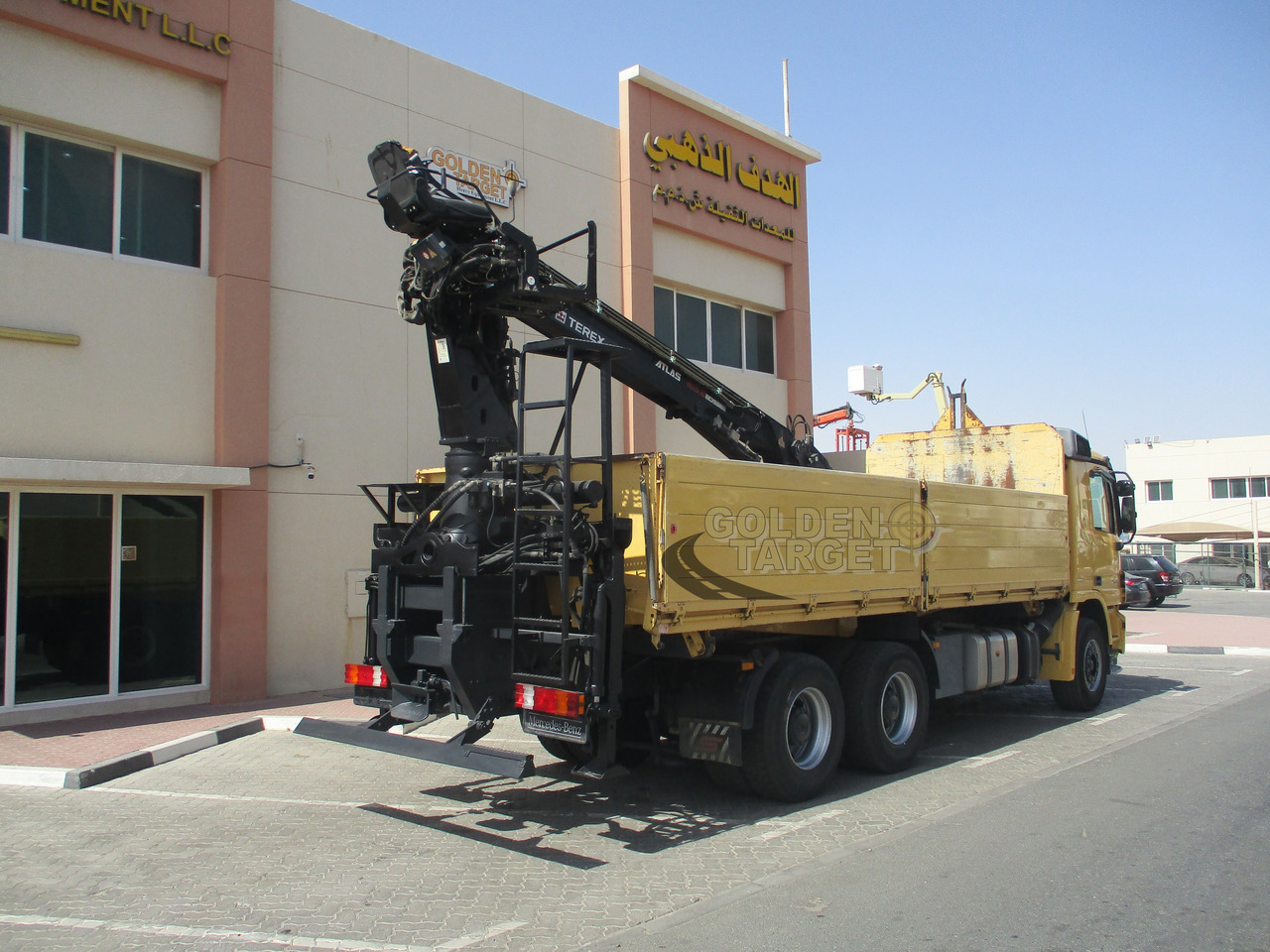 MERCEDES-BENZ ACTROS 2644 6×4 with ATLAS 165.2 Block Crane - Камион со кран: слика 3 MERCEDES-BENZ ACTROS 2644 6×4 with ATLAS 165.2 Block Crane - Камион со кран: слика 3