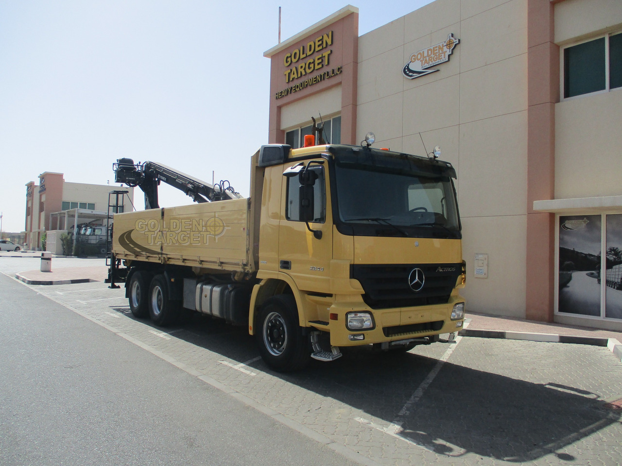 MERCEDES-BENZ ACTROS 2644 6×4 with ATLAS 165.2 Block Crane - Камион со кран: слика 1 MERCEDES-BENZ ACTROS 2644 6×4 with ATLAS 165.2 Block Crane - Камион со кран: слика 1