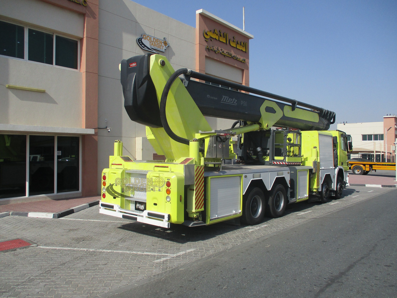 Mercedes ACTROS 4140 8x4 METZ P56 Fire Truck - Противпожарен камион: слика 3 Mercedes ACTROS 4140 8x4 METZ P56 Fire Truck - Противпожарен камион: слика 3