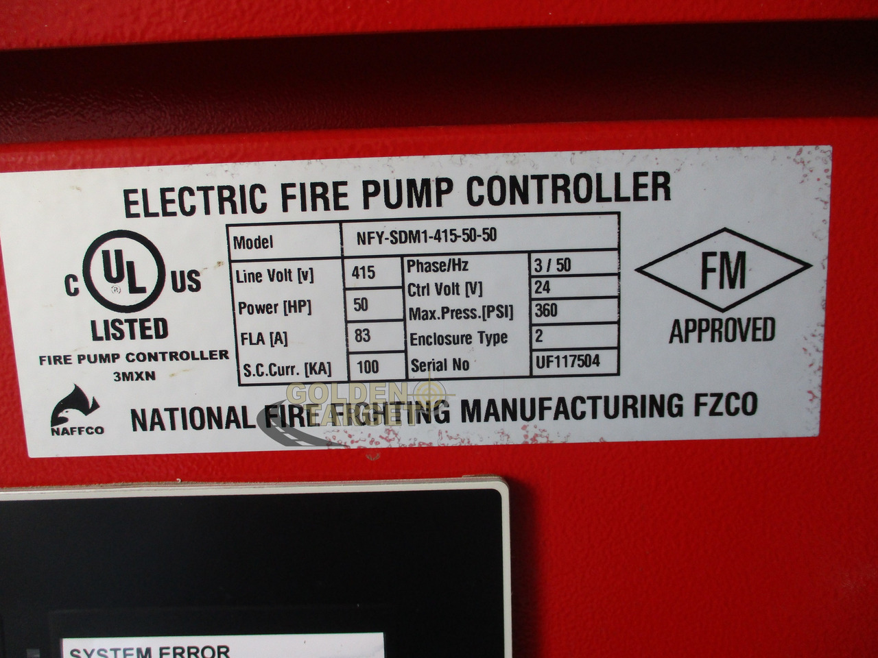 Противпожарен камион NAFFCO FIRE PUMP HOUSE UNIT: слика 17