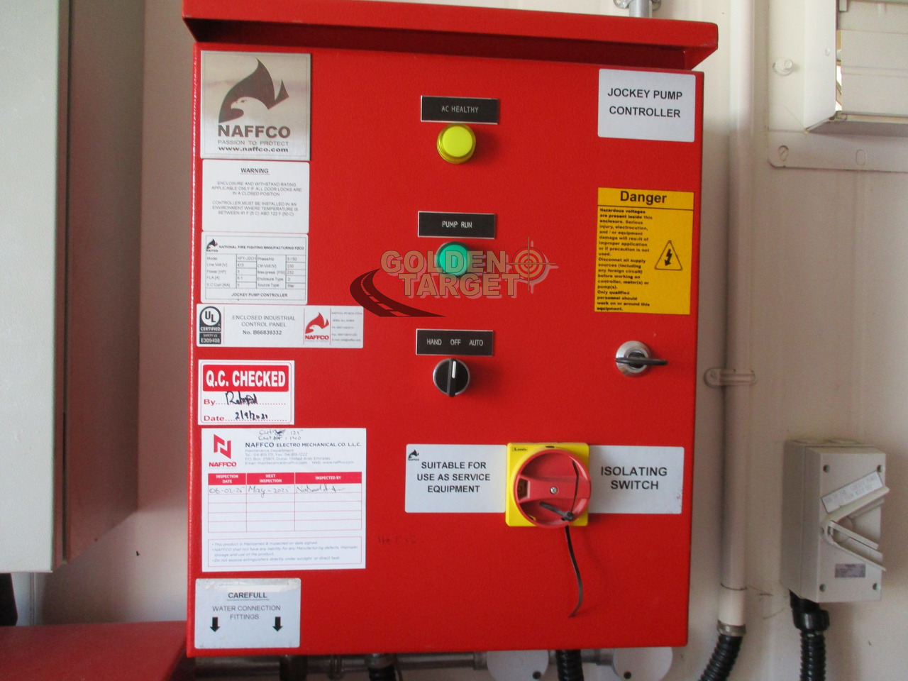 Противпожарен камион NAFFCO FIRE PUMP HOUSE UNIT: слика 12