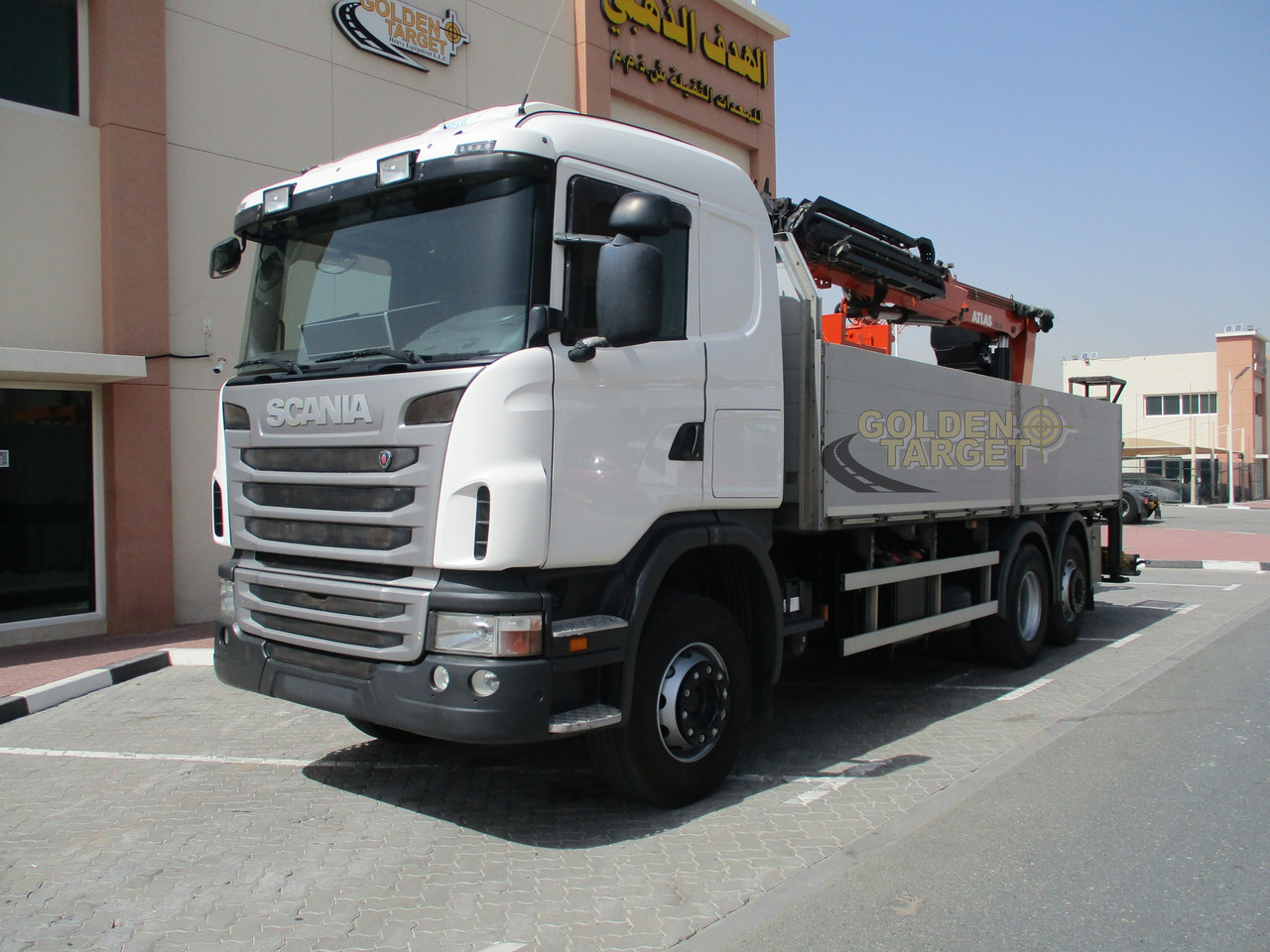 SCANIA G480 6x2 with ATLAS 210.2 Block Crane - Камион со кран: слика 2 SCANIA G480 6x2 with ATLAS 210.2 Block Crane - Камион со кран: слика 2