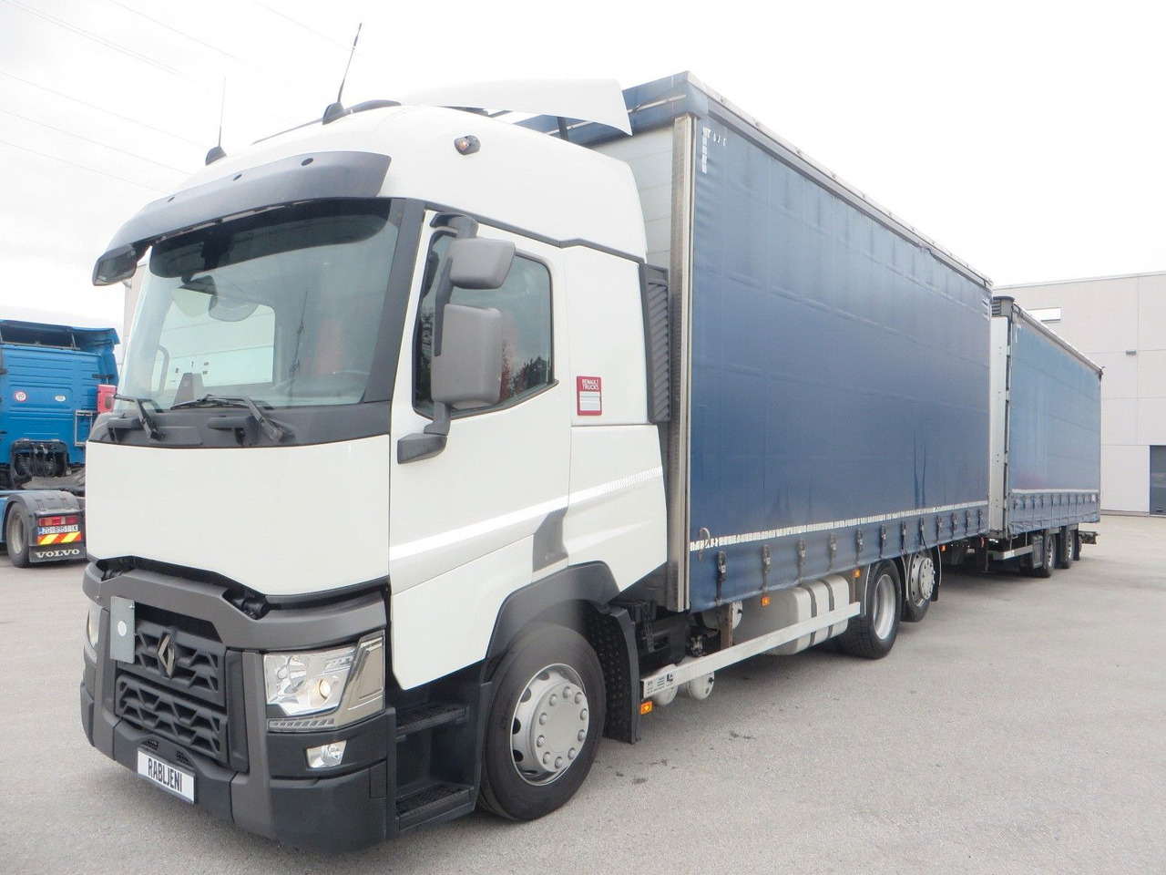 Renault T480 SC 6x2 Tandem jumbo 116m3 - Камион со церада: слика 1 Renault T480 SC 6x2 Tandem jumbo 116m3 - Камион со церада: слика 1
