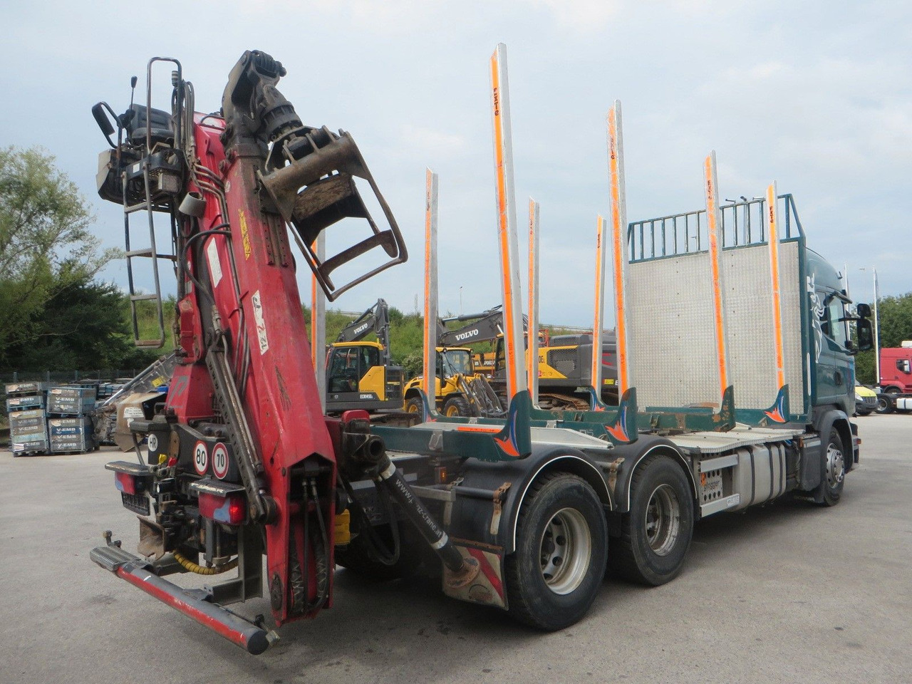 Scania G450 6x4Timber - Камион за дрва, Камион со кран: слика 3 Scania G450 6x4Timber - Камион за дрва, Камион со кран: слика 3