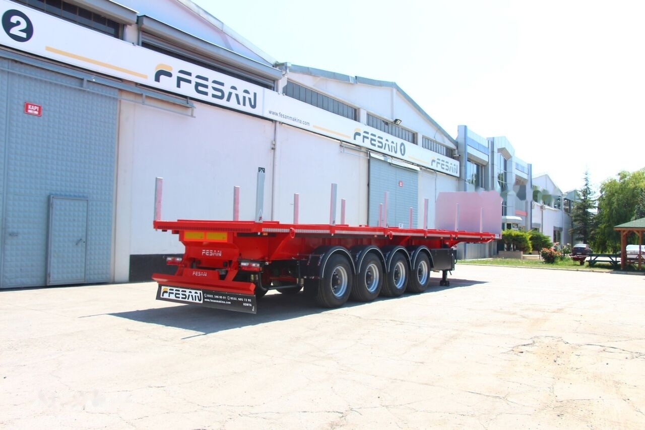 Fesan FLATBED SIDE TIPPER - Полуприколка платформа: слика 1 Fesan FLATBED SIDE TIPPER - Полуприколка платформа: слика 1