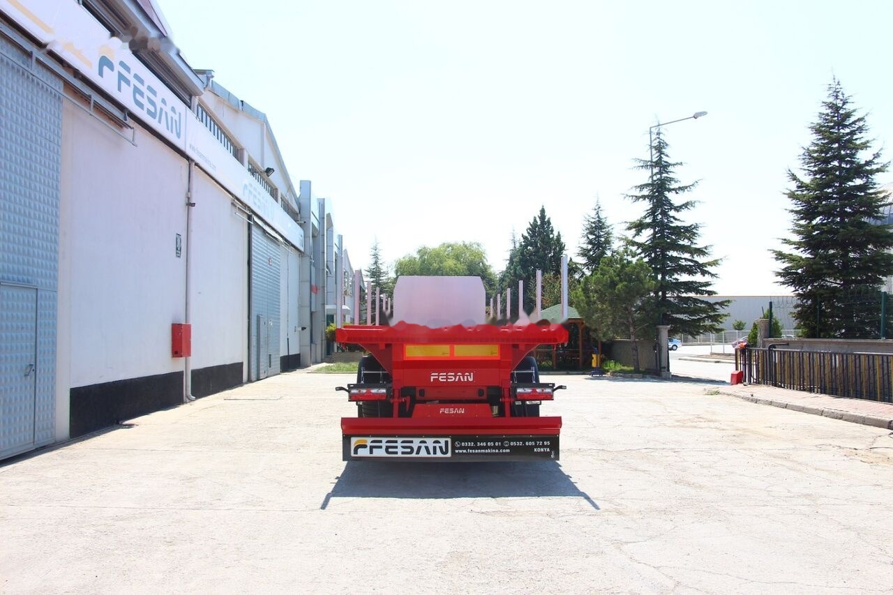 Fesan FLATBED SIDE TIPPER - Полуприколка платформа: слика 2 Fesan FLATBED SIDE TIPPER - Полуприколка платформа: слика 2