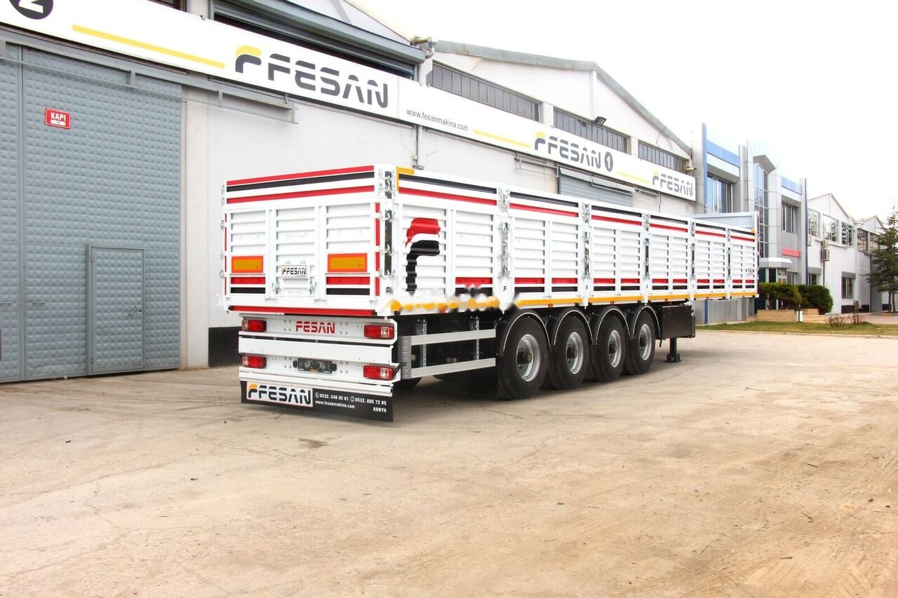Fesan GENERAL CARGO WITH SIDE COVERS FE-KAP-01 - Полуприколка платформа: слика 1 Fesan GENERAL CARGO WITH SIDE COVERS FE-KAP-01 - Полуприколка платформа: слика 1