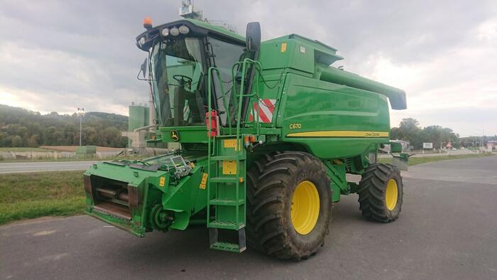 John Deere C 670 - Комбајн: слика 5 John Deere C 670 - Комбајн: слика 5