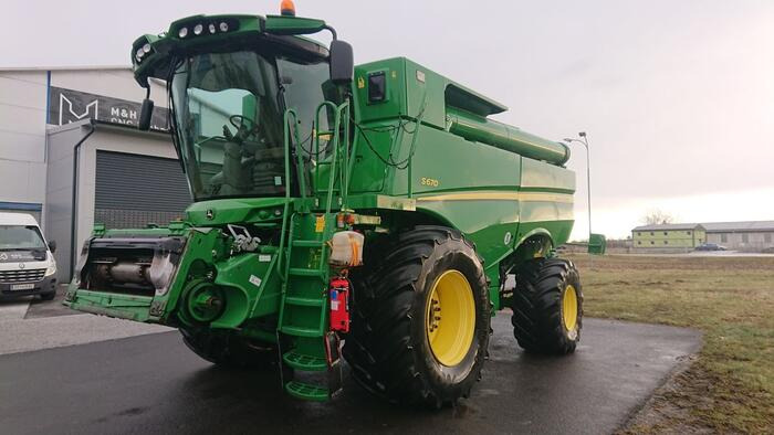 John Deere S670 - Комбајн: слика 1 John Deere S670 - Комбајн: слика 1