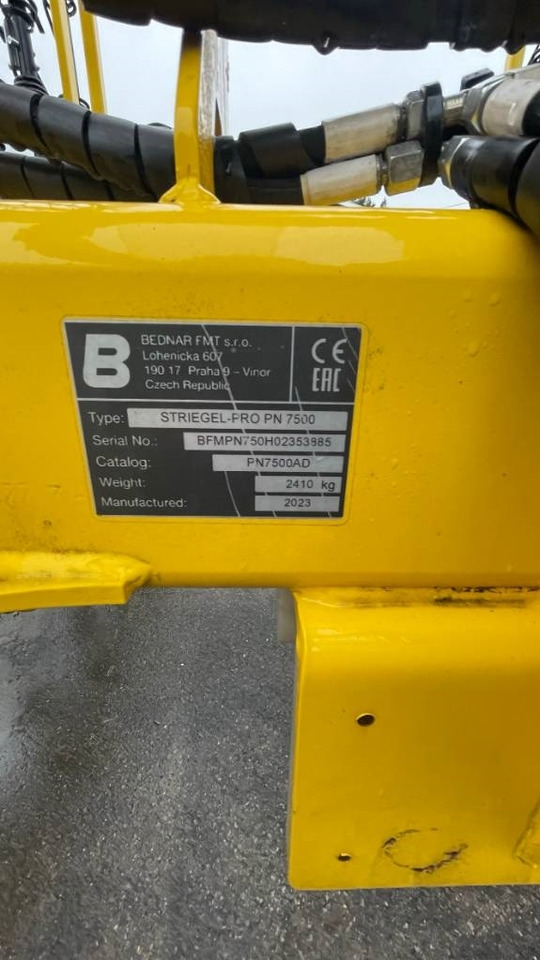 Bednar Striegel PN 7500 - Пружинна брана: слика 2 Bednar Striegel PN 7500 - Пружинна брана: слика 2