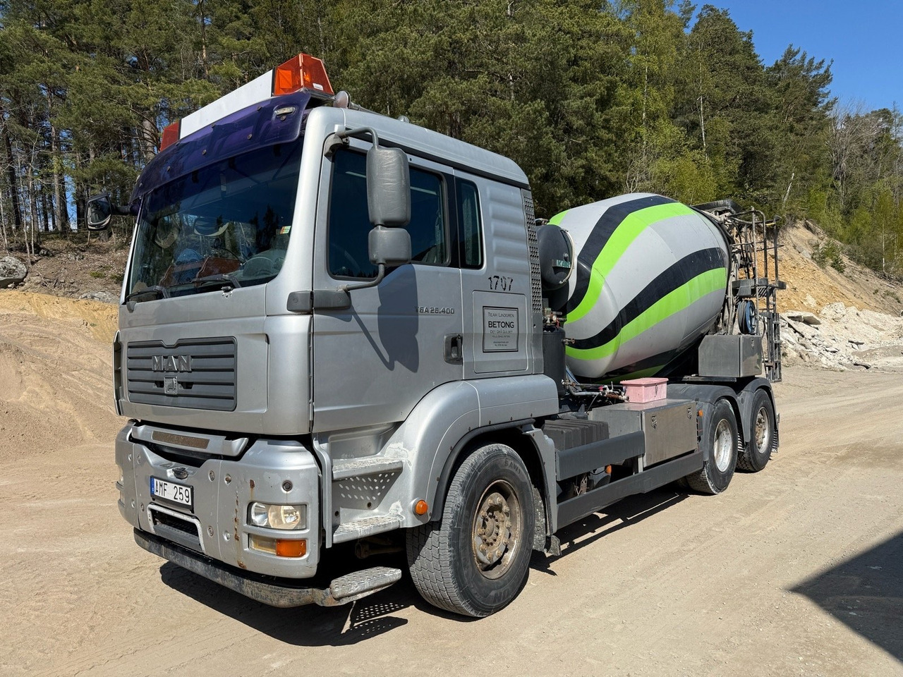 Betongbil MAN TGA 26,400 6X2-2 BL -2007 | Kart - Камион миксер за бетон: слика 1 Betongbil MAN TGA 26,400 6X2-2 BL -2007 | Kart - Камион миксер за бетон: слика 1
