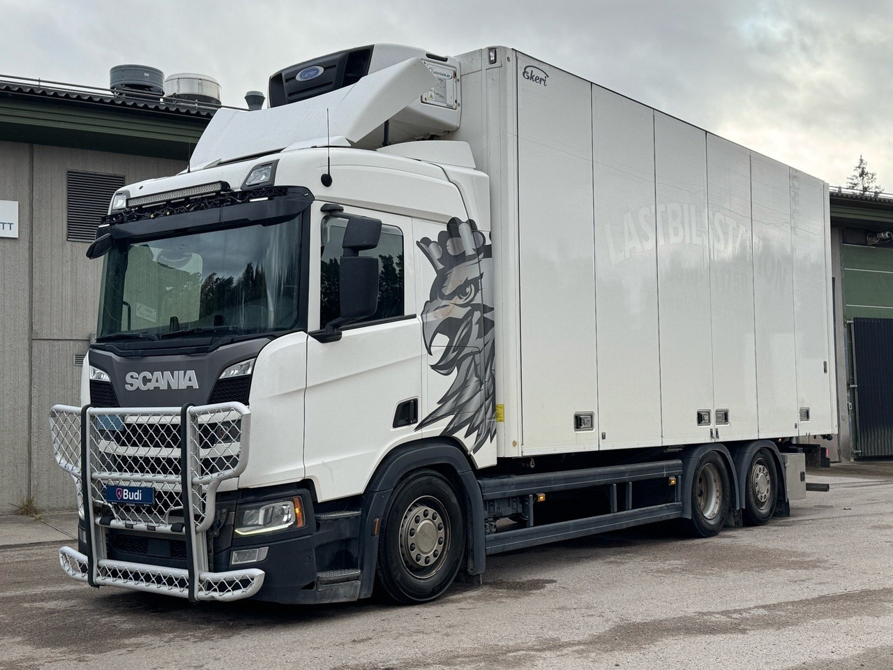 Kylbil Scania R450 B 6X2 NB -2019 | Carrier | Full-luft - Камион ладилник: слика 1 Kylbil Scania R450 B 6X2 NB -2019 | Carrier | Full-luft - Камион ладилник: слика 1