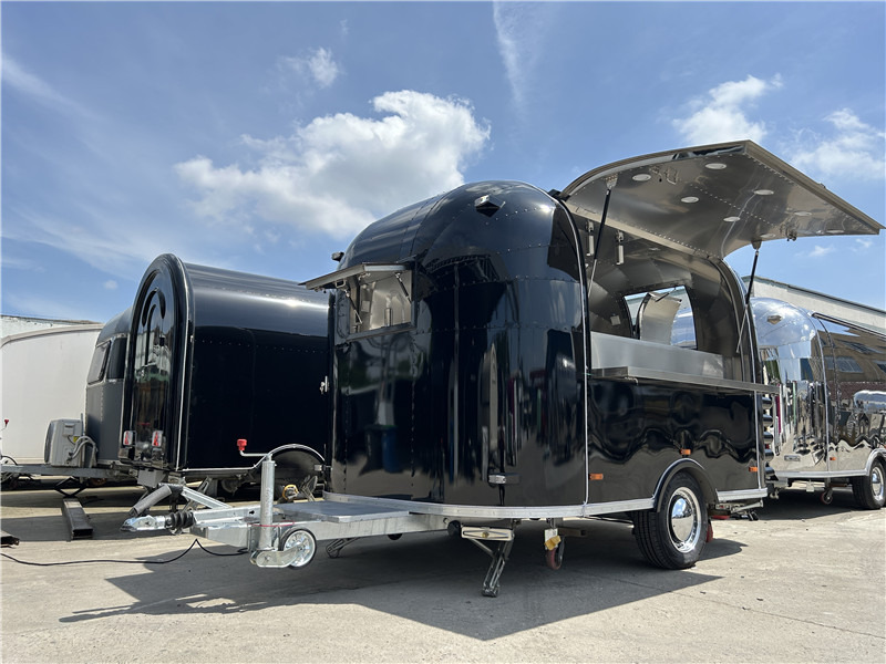 Приколка за продажба на добра за транспорт на храна European Food Truck Crepe,Burger,Grilled Sausage,Lángos Food Trailer: слика 7