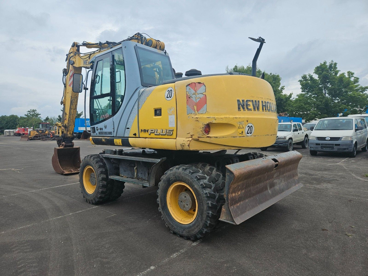 New Holland MH Plus 18t Mobilbagger - Багер на тркала: слика 2 New Holland MH Plus 18t Mobilbagger - Багер на тркала: слика 2