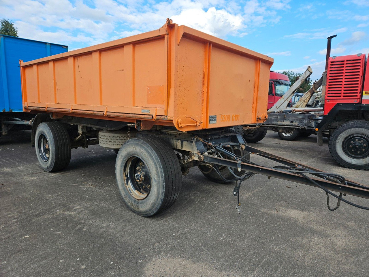 Tebbe ZK 180 Dreiseitenkipper - Кипер приколка: слика 2 Tebbe ZK 180 Dreiseitenkipper - Кипер приколка: слика 2