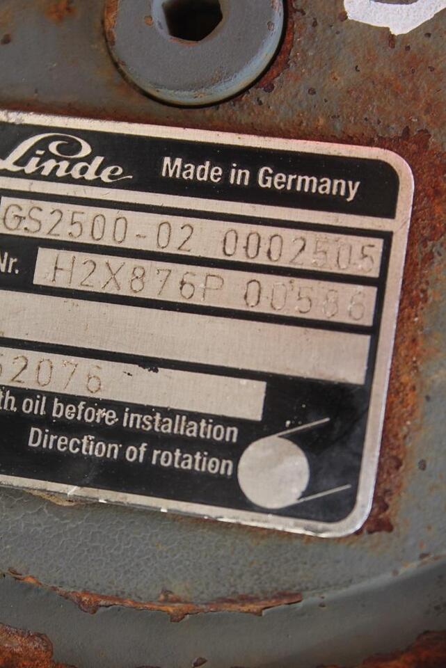 Ротационен редуктор за Градежна машина Atlas Terex Linde GS 2500 aus 1905 M: слика 7