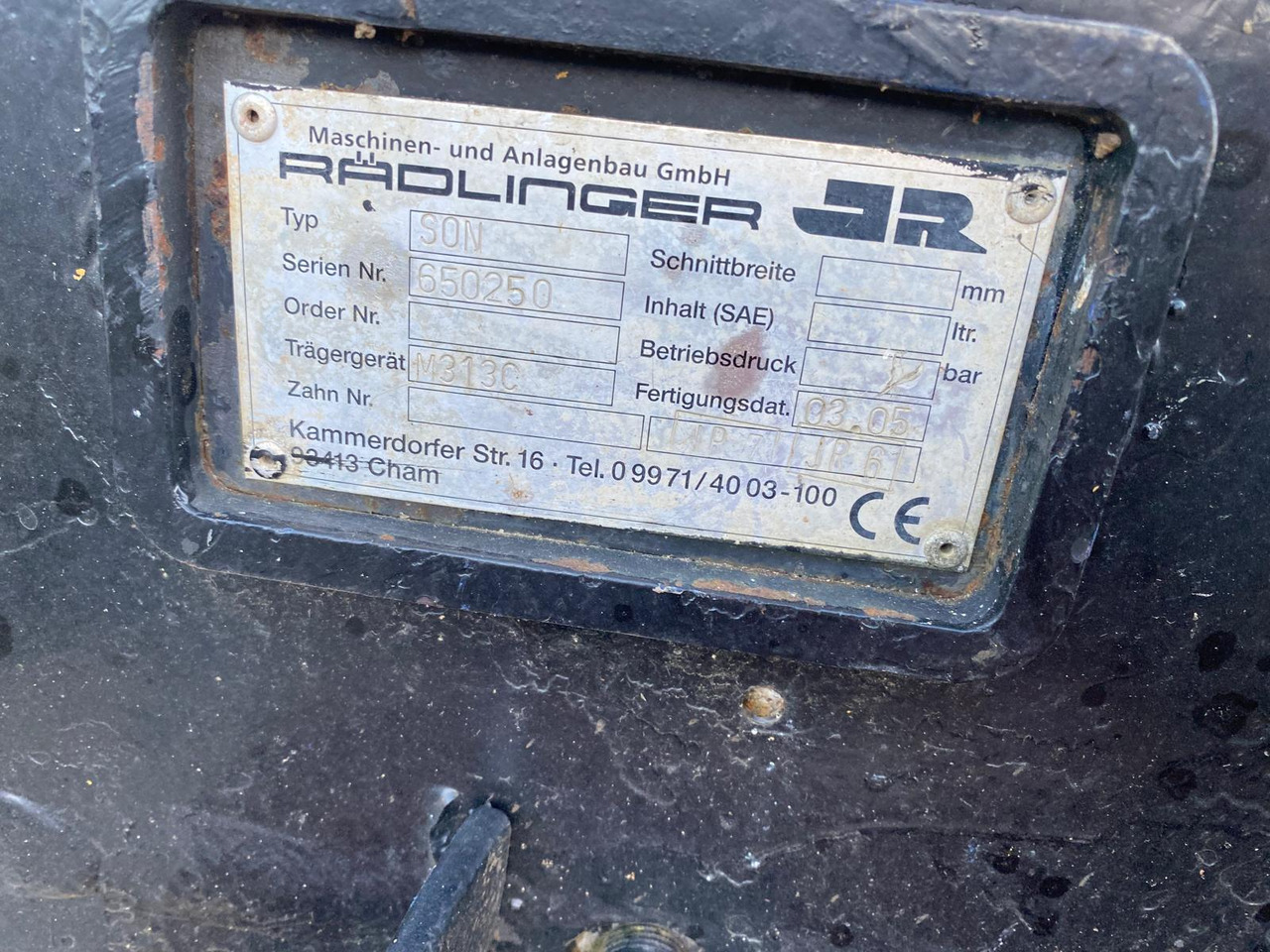 Lehnhoff CAT 313, Rädlinger - Брза спојка: слика 2 Lehnhoff CAT 313, Rädlinger - Брза спојка: слика 2