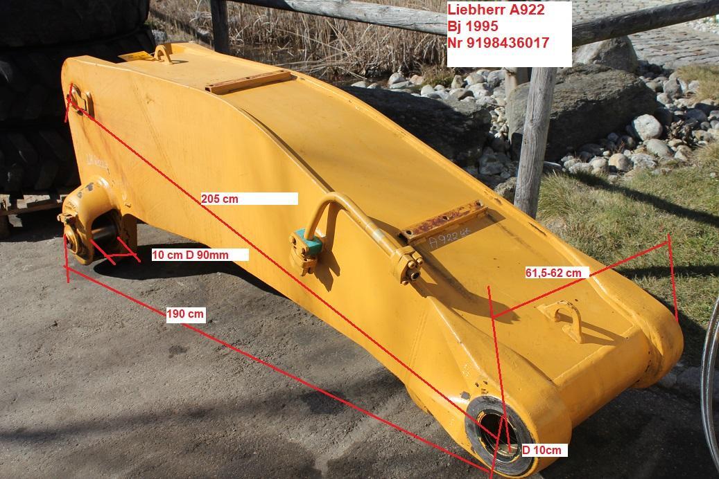 Liebherr A 922 LIT - Брана за Багер: слика 1 Liebherr A 922 LIT - Брана за Багер: слика 1